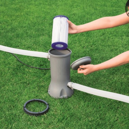 Cartuccia di ricambio per pompa filtro piscina tipo III 58012 Bestway pulizia