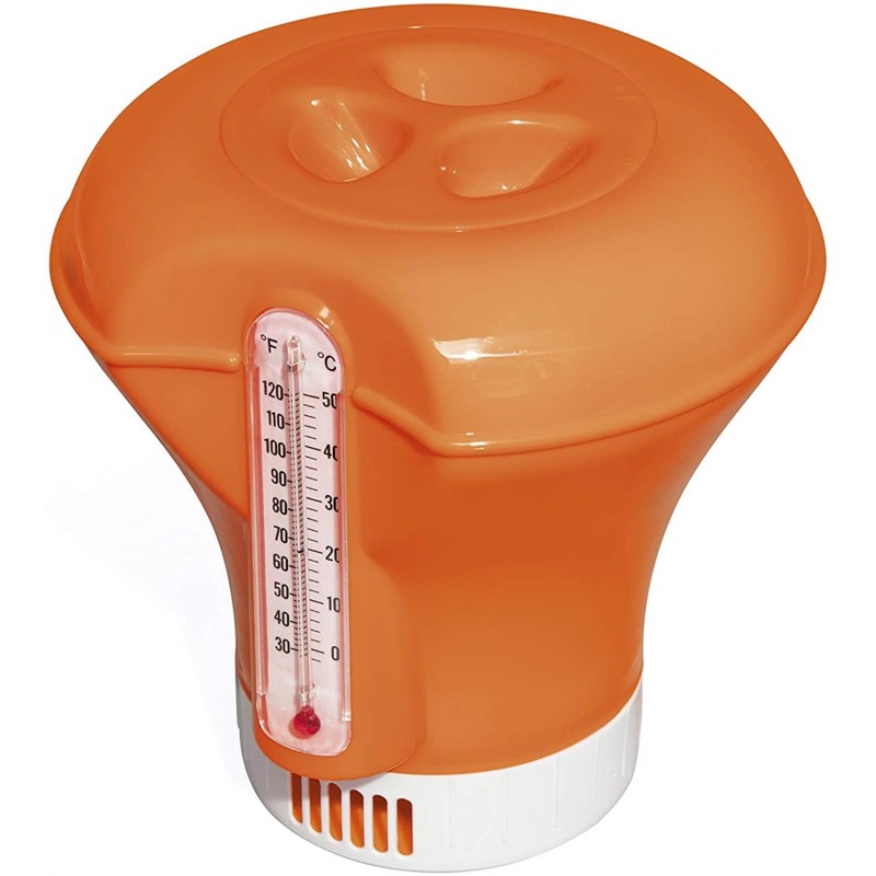 Bestway Dosatore Galleggiante termometro piscine Distributore dispe...