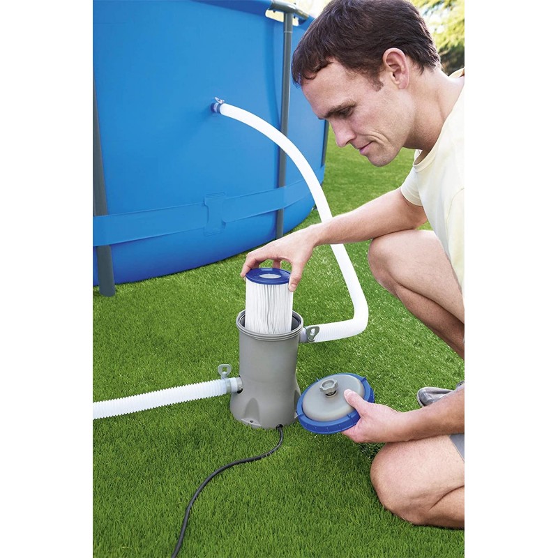 Bestway POMPA FILTRANTE PER PISCINA FUORITERRA 3028 LT/H ACQUA PISC...