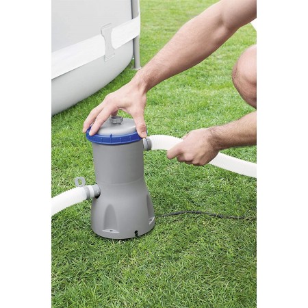 POMPA FILTRANTE PER PISCINA FUORITERRA 3028 LT/H ACQUA PISCINE BESTWAY 58386