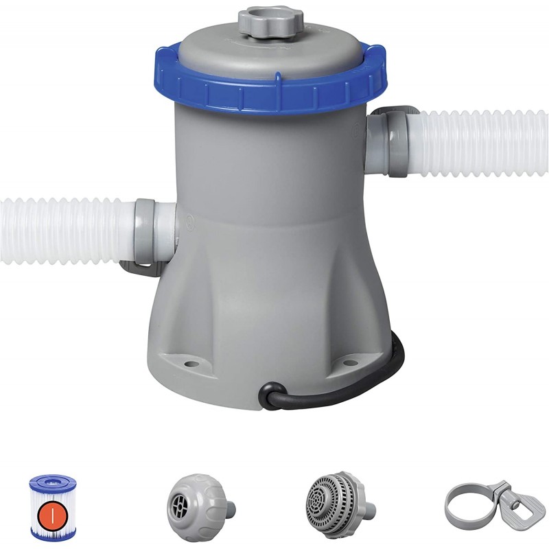 Bestway POMPA FILTRANTE PER PISCINA FUORITERRA 1249 LT/H ACQUA PISC...