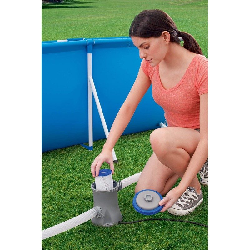 Bestway POMPA FILTRANTE PER PISCINA FUORITERRA 1249 LT/H ACQUA PISC...