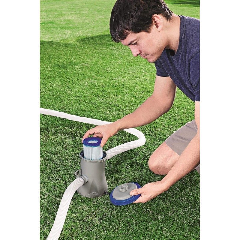 Bestway POMPA FILTRANTE PER PISCINA FUORITERRA 1249 LT/H ACQUA PISC...