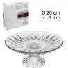 WeHome ALZATA IN VETRO CAMPANA 20 CM. PATISSERIE TORTIERA BUFFET PE...
