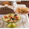 WeHome ALZATA IN VETRO CAMPANA 20 CM. PATISSERIE TORTIERA BUFFET PE...
