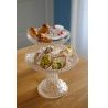 WeHome ALZATA IN VETRO CAMPANA 20 CM. PATISSERIE TORTIERA BUFFET PE...