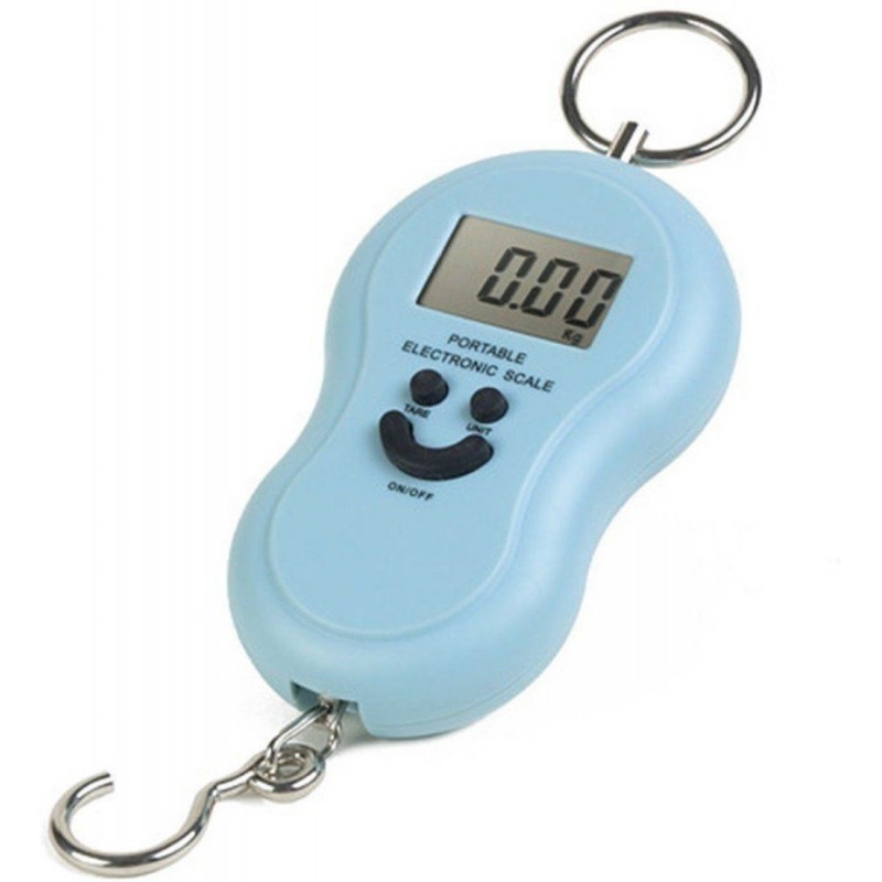 Piccola bilancia portatile elettronica con gancio 40 kg peso professionale