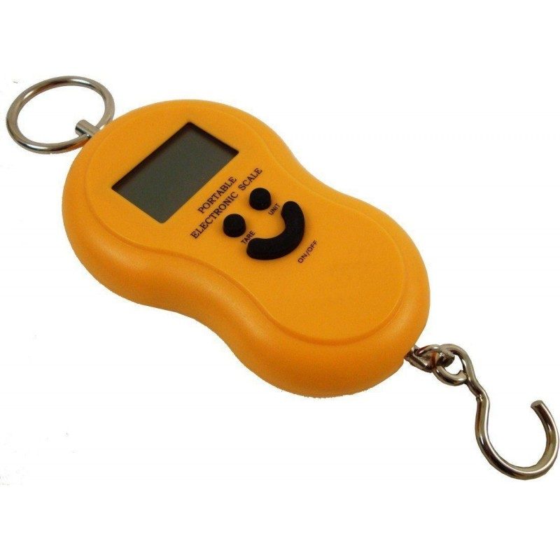 Piccola bilancia portatile elettronica con gancio 40 kg peso professionale