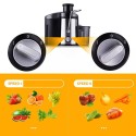 CENTRIFUGA ESTRATTORE DI SUCCO PER FRUTTA E VERDURA 500w POLPA LAME ACCIAIO