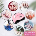 LAMPADA UV LED GEL UNGHIE PROFESSIONALE FORNETTO NAIL ART MANICURE PEDICURE
