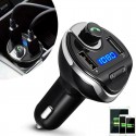 Trasmettitore Bluetooth FM Auto Doppia Porta Ricarica USB MP3 vivavoce radio