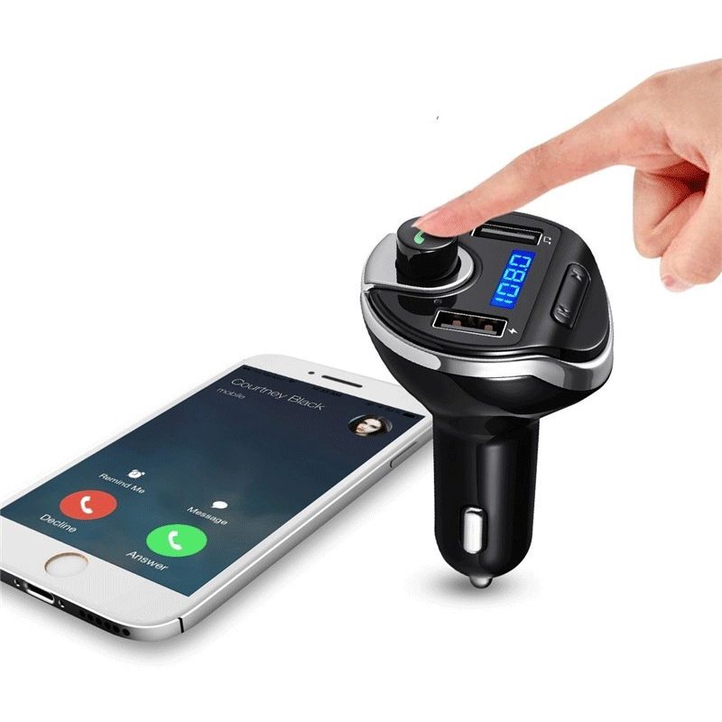 Generico Trasmettitore Bluetooth FM Auto Doppia Porta Ricarica USB ...