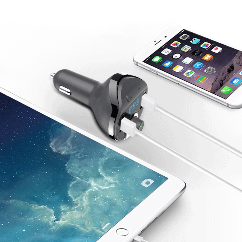 Generico Trasmettitore Bluetooth FM Auto Doppia Porta Ricarica USB ...