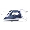 Ferro da stiro a vapore regolabile piastra in ceramica surker 2200w 400ml