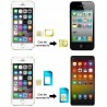 DRIWEI 2x Kit Adattatore 5in1 Nano Micro Estrattore Sim Card Conver...