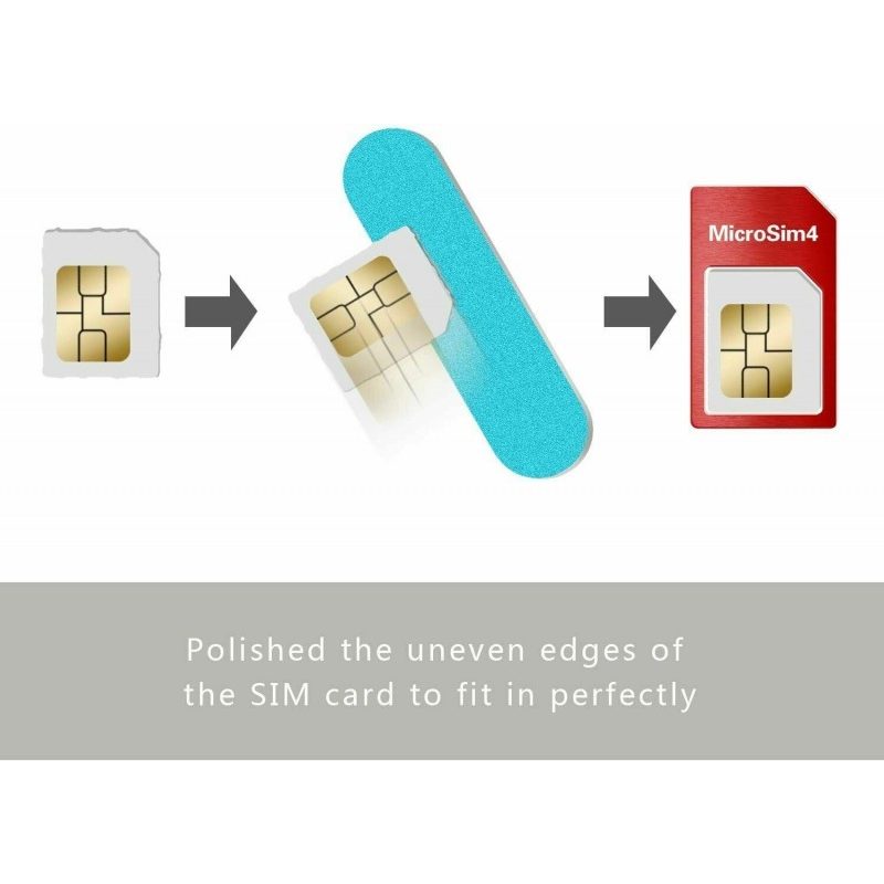 DRIWEI 2x Kit Adattatore 5in1 Nano Micro Estrattore Sim Card Conver...