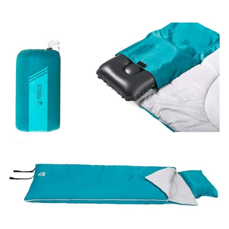 Bestway Bestway SACCO A PELO INVERNALE 190X84CM CUSCINO VIAGGIO CAM...