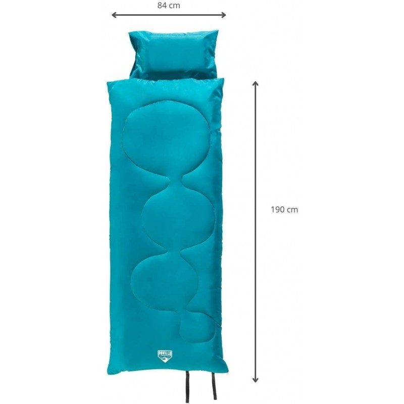 Bestway Bestway SACCO A PELO INVERNALE 190X84CM CUSCINO VIAGGIO CAM...