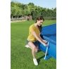 Bestway Telo Copertura per Piscina 221x150cm Fuori Terra Rettangola...