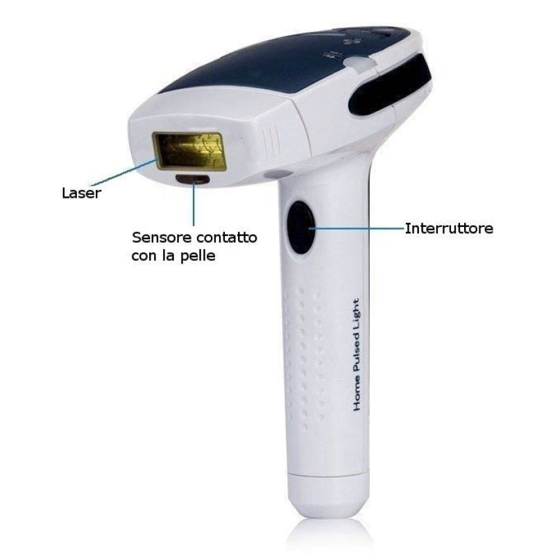 Pistola per luce pulsata rimuove peli superflui permanentemente braccia gambe