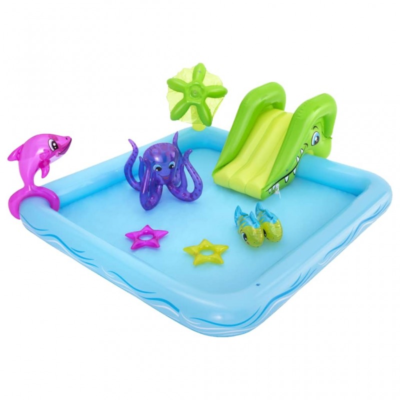 Piscina Gonfiabile Bambini Bestway Acquario Animali gioco Play Center spruzzi