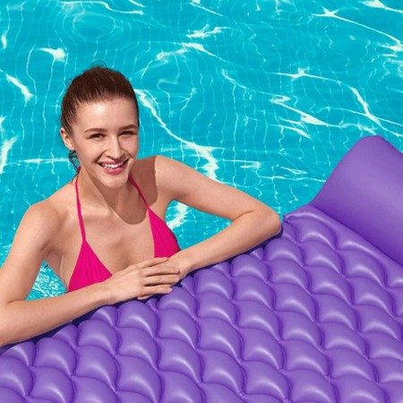 Materasso ad aria materassino gonfiabile 213x86 cm piscina mare singolo Bestway