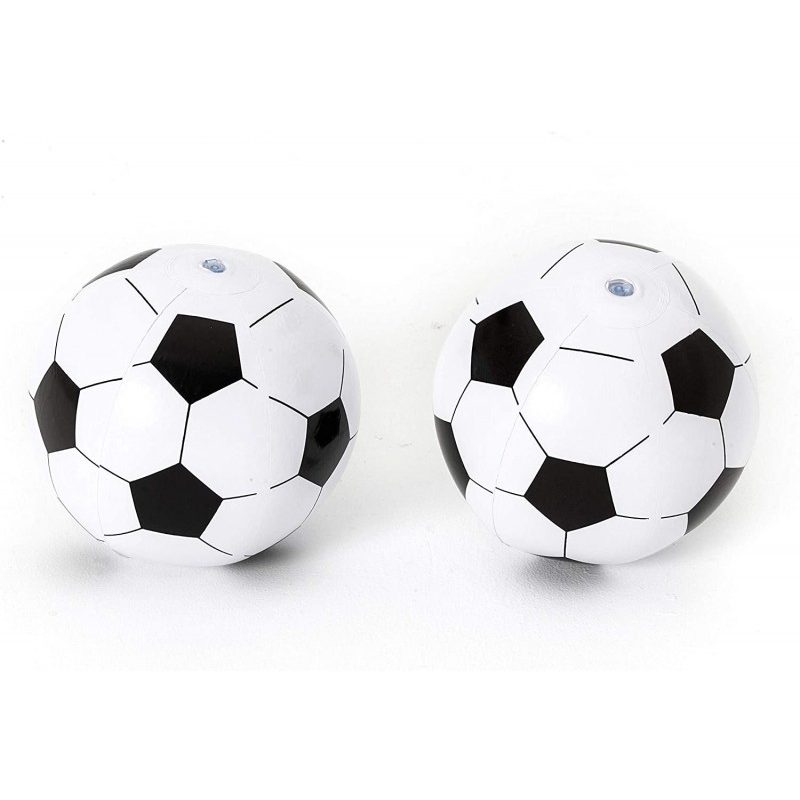 Bestway Porta da calcio Bestway gonfiabile 2 palloni gioco giardino...