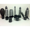 Spazzola ad aria calda con varie testine per hair styling 1000W