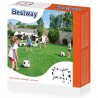 Bestway Porta da calcio Bestway gonfiabile 2 palloni gioco giardino...