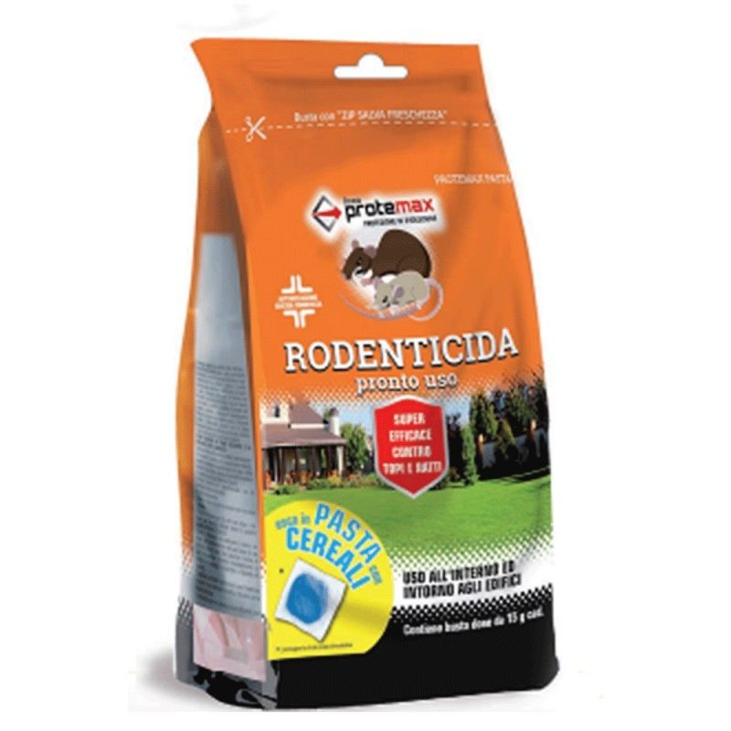 Protemax 3X PROTEMAX ESCA TOPICIDA PASTA VELENO TOPI RATTI DA 150GR...