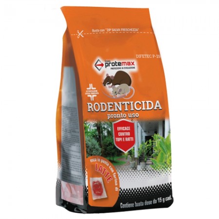 3X PROTEMAX ESCA TOPICIDA PASTA TOPI RATTI DA 150GR RODENTICIDA EFFICACE