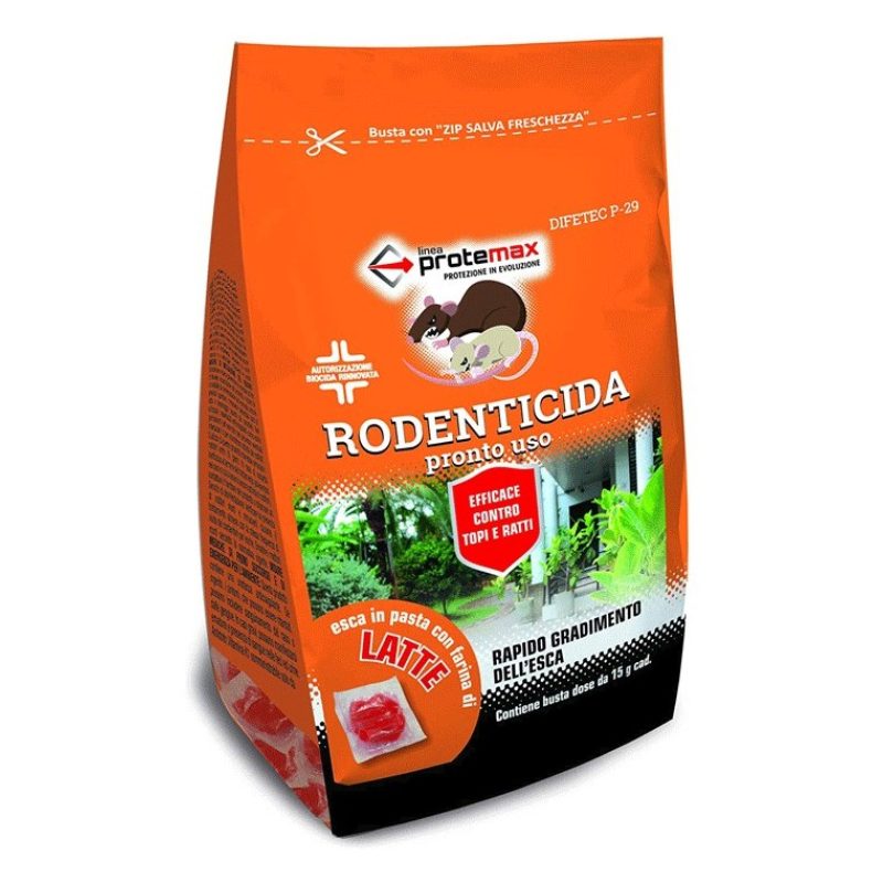 Protemax ESCA TOPICIDA PASTA 1 BUSTA KG.1,50- BASTA UNA SOLA INGEST...