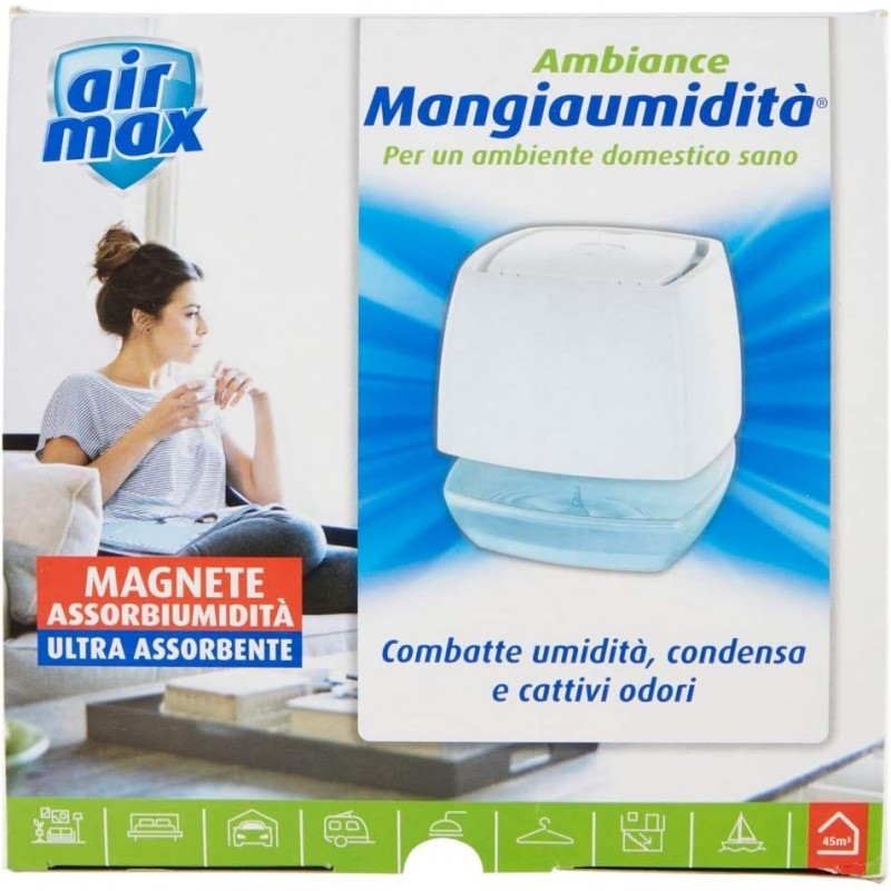AirMax Air Max Ambience Mangia Umidità Ambiente Domestico con Magne...