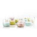 6x CANDELA PROFUMATA PER AMBIENTE CASA 24 ORE IN VETRO 130g Fragranza aromatica