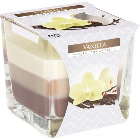 6x CANDELA PROFUMATA PER AMBIENTE CASA 32 ORE IN VETRO 170g Fragranza aromatica