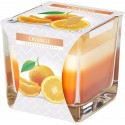 6x CANDELA PROFUMATA PER AMBIENTE CASA 32 ORE IN VETRO 170g Fragranza aromatica