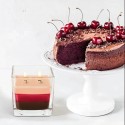 6x CANDELA PROFUMATA PER AMBIENTE CASA 32 ORE IN VETRO 170g Fragranza aromatica