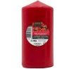 Lumar SET 12 CANDELE CANDELA LUMINI VERA CERA Frutti di Bosco ROSSO...