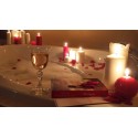 SET 12 CANDELE CANDELA LUMINI VERA CERA Frutti di Bosco ROSSO DECORAZIONE 12X6cm