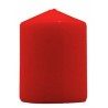 Lumar SET 12 CANDELE INODORE BIANCHE ROSSE CERO MOCCOLO CANDELA DEC...