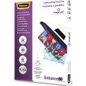 100 pouches ENHANCE 80 micron A4 Fellowes Pouches Di Plastificazione Documenti