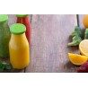 Casa y menaje Set 12 Bottiglia Succo plastica trasparente bottiglie...