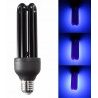 2 X Lampadina raggi UV 26 Watt E27 3U effetto fluorescente discoteca festa neon
