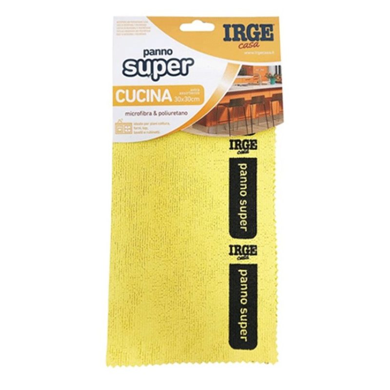 IRGE 4x Panno In Microfibra 30x30cm Pulizia per Cucina Piano cottur...