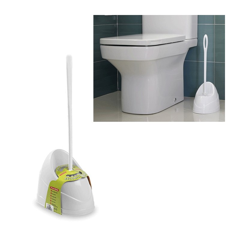 Porta Scopino da Bagno Scopini Spazzolone Pulizia del Vaso WC Spazzolone Bianco