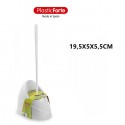 Porta Scopino da Bagno Scopini Spazzolone Pulizia del Vaso WC Spazzolone Bianco