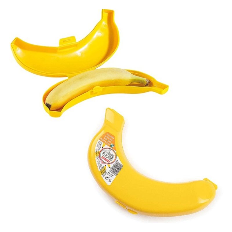 Plastic Forte 2X CONTENITORE PORTA BANANA SALVA BANANA PROTEGGI FRE...