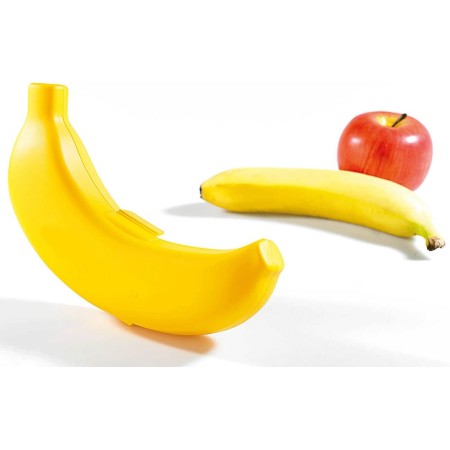 2X CONTENITORE PORTA BANANA SALVA BANANA PROTEGGI FRESCHEZZA UTILE PLASTICA