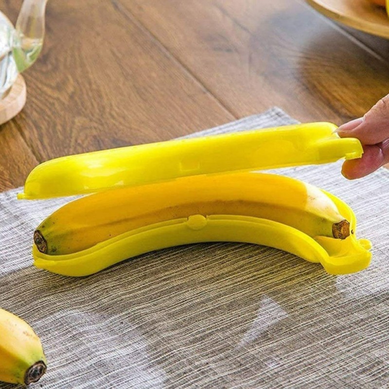 Plastic Forte 2X CONTENITORE PORTA BANANA SALVA BANANA PROTEGGI FRE...