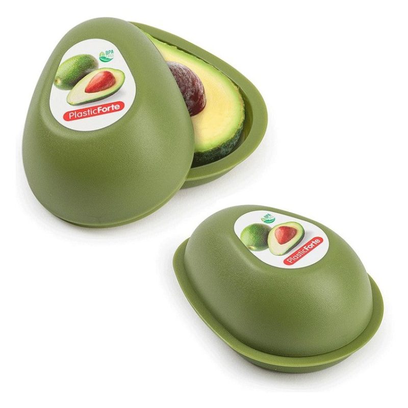 Plastic Forte 2x CONTENITORE SALVA AVOCADO PORTA AVOCADO SALVA FRES...